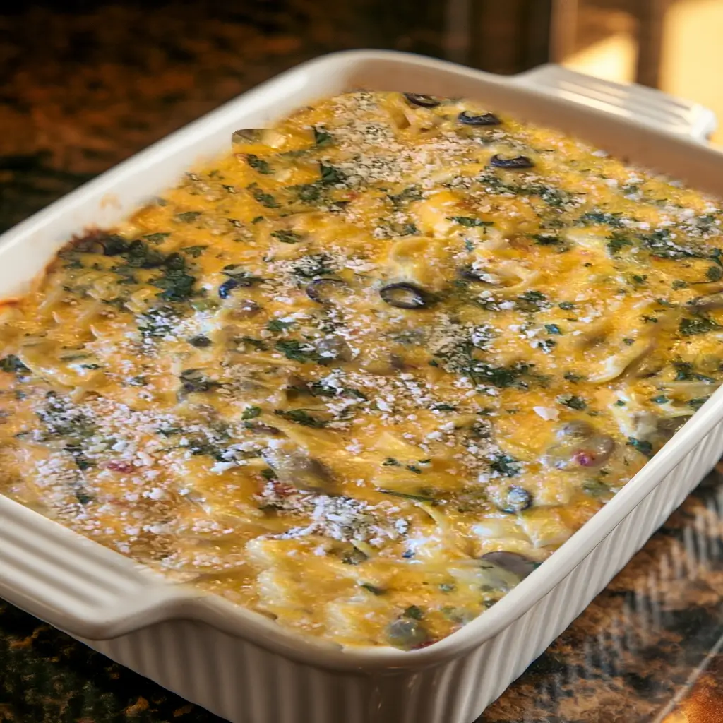 Chicken Tetrazzini for a Crowd