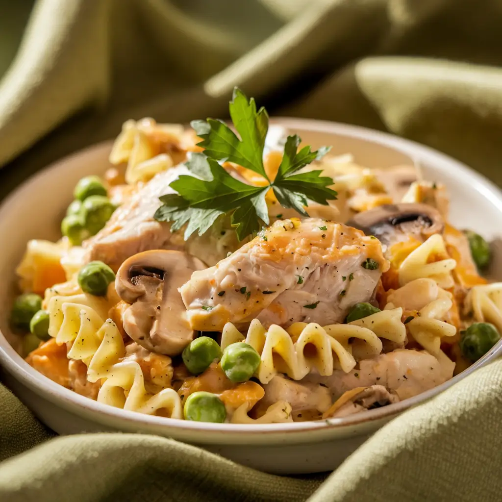 Chicken or Turkey Tetrazzini Deluxe