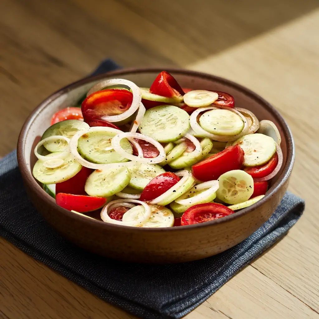 Cucumber Tomato Salad